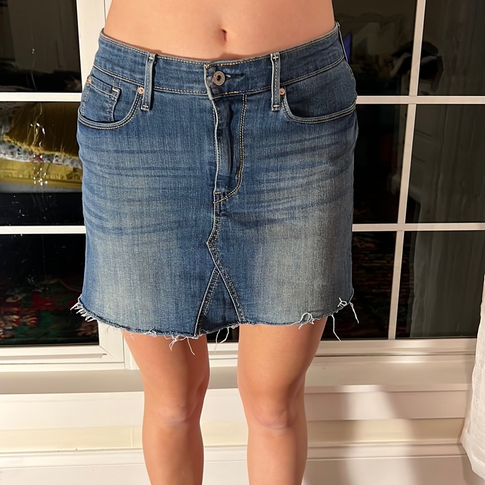 Levi’s signature Jean skirt